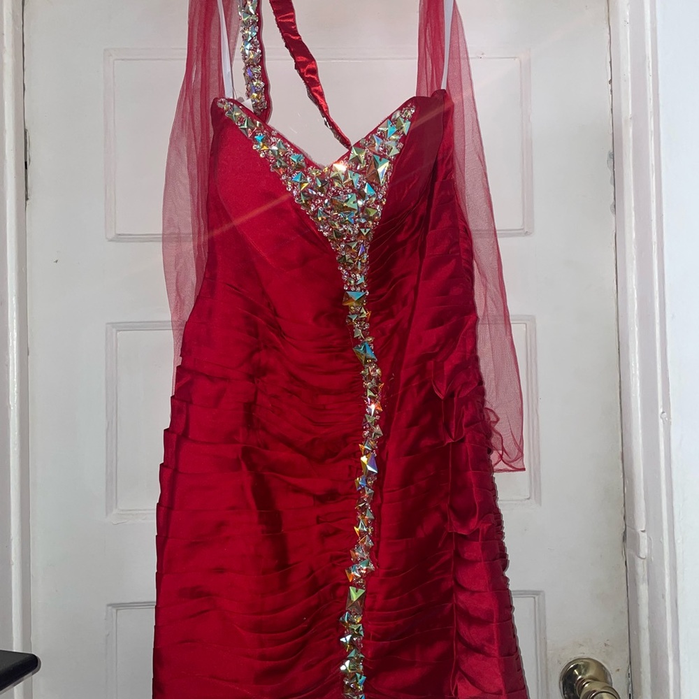 Prom Dress Red - Picture 2 of 6
